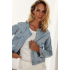 Tramontana Denim Jacket Eyelet Light Blue